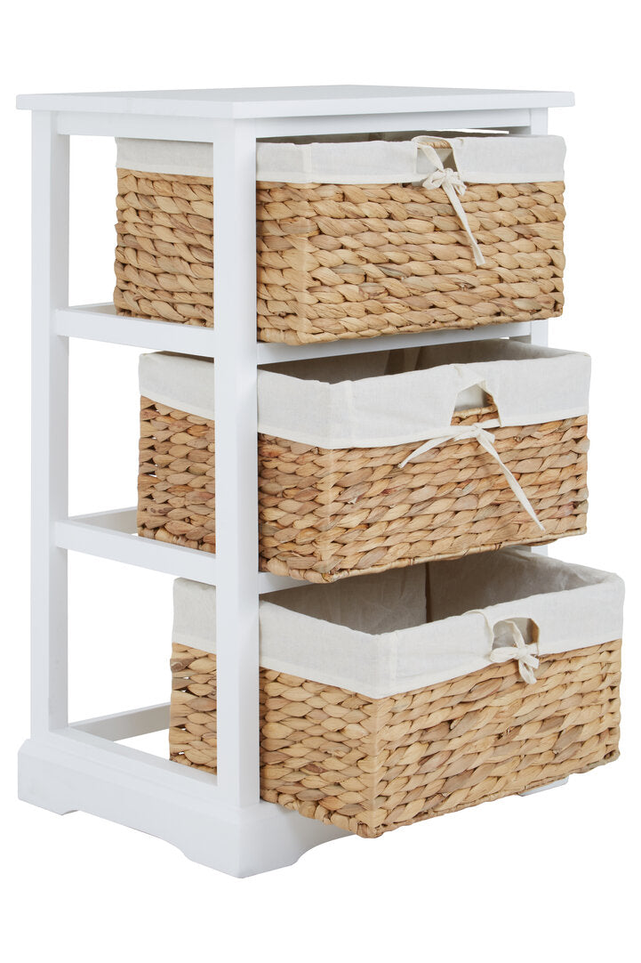 Siena 3 Seagrass Drawer Chest