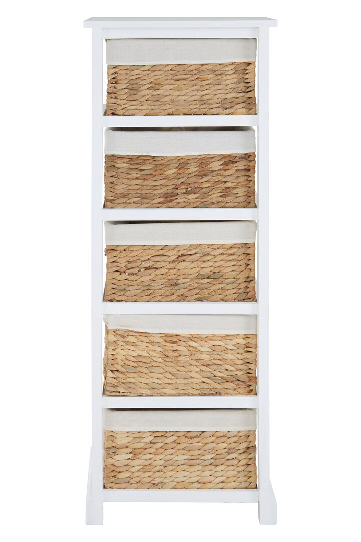 Siena 5 Seagrass Drawer Chest