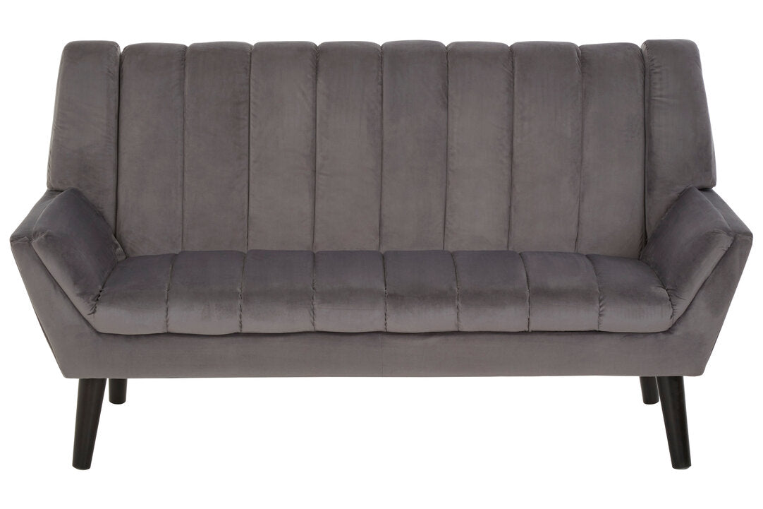 Naples 2 Seat Grey Sofa