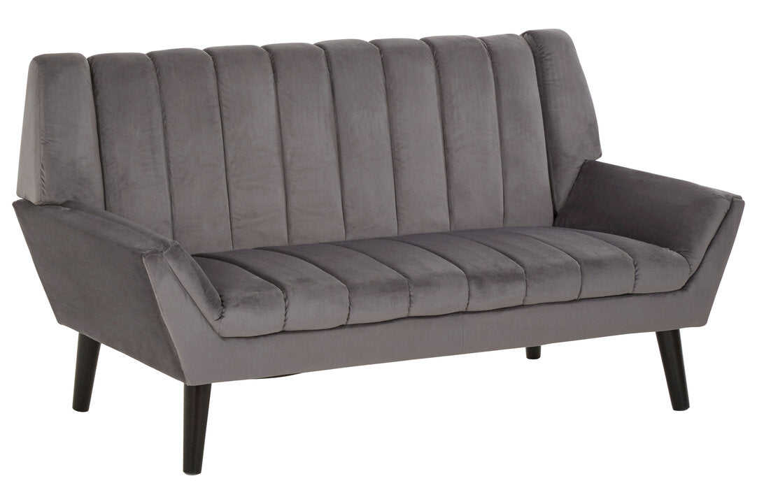 Naples 2 Seat Grey Sofa
