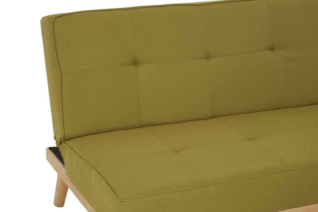 Richmond 3 Seat Green Sofa Bed