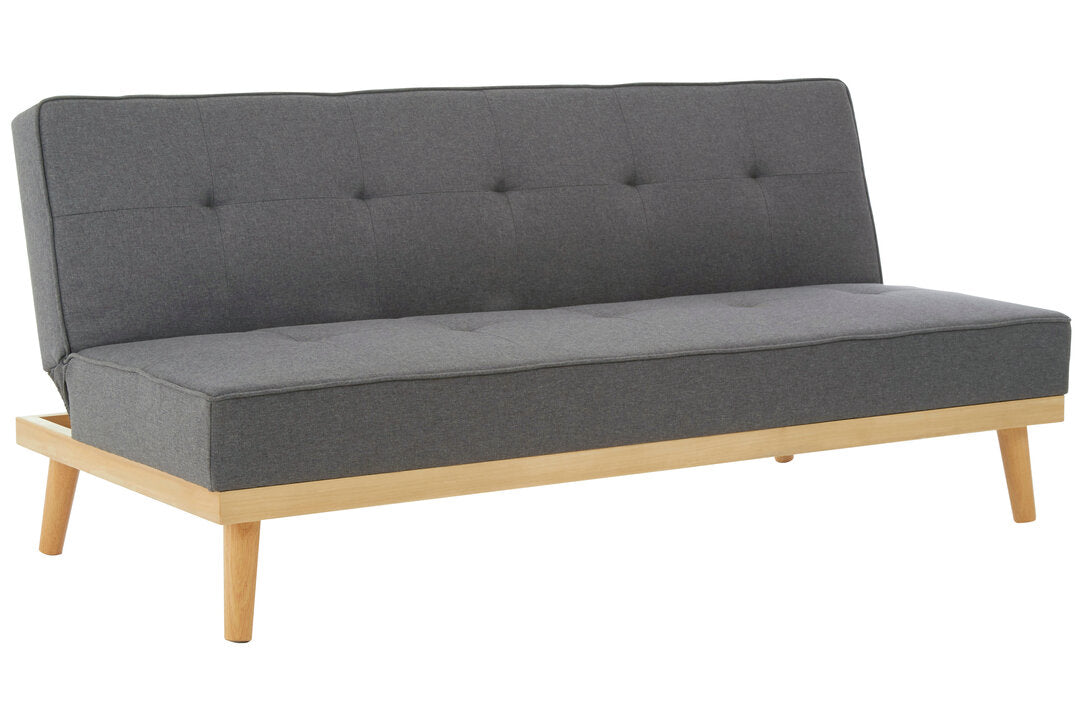 Richmond 3 Seat Grey Sofa Bed
