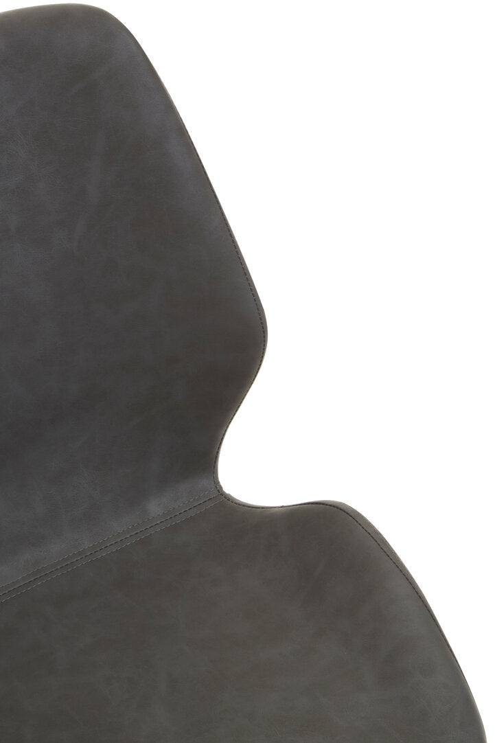 Cordoba Round Marble Effect Dining Table with 6 Chairs Set