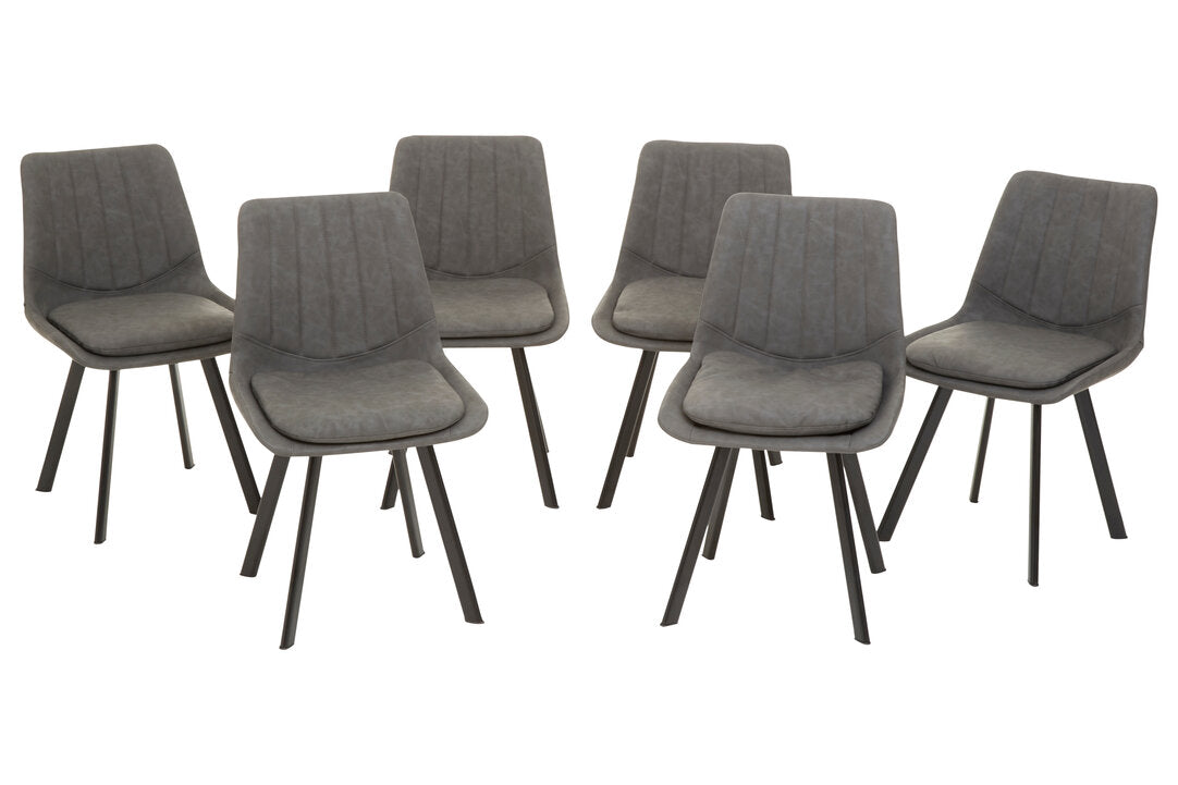 Portofino Dining Table with 6 Chairs Set