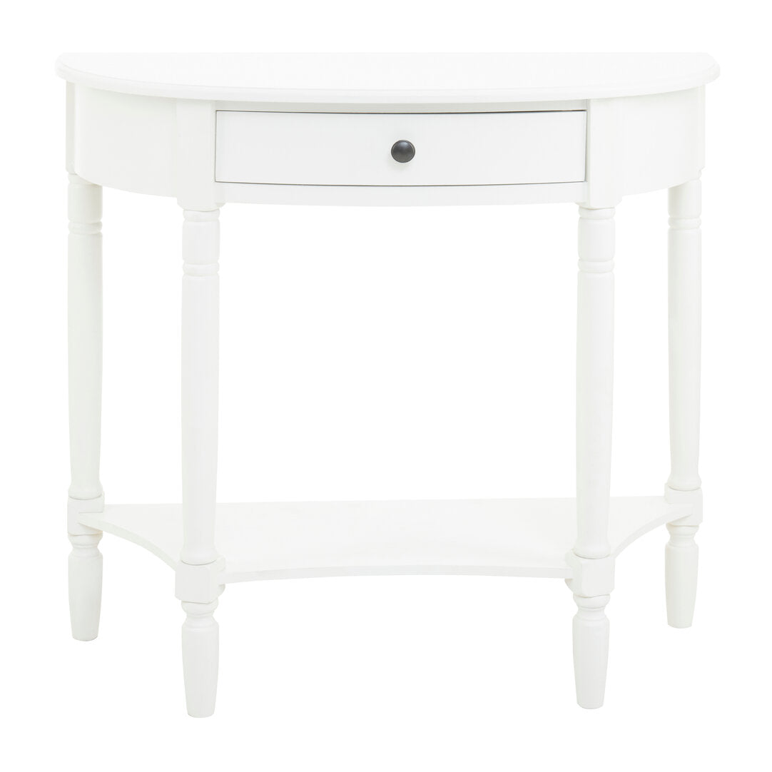 Savoy Semi Circle One Drawer Console Table