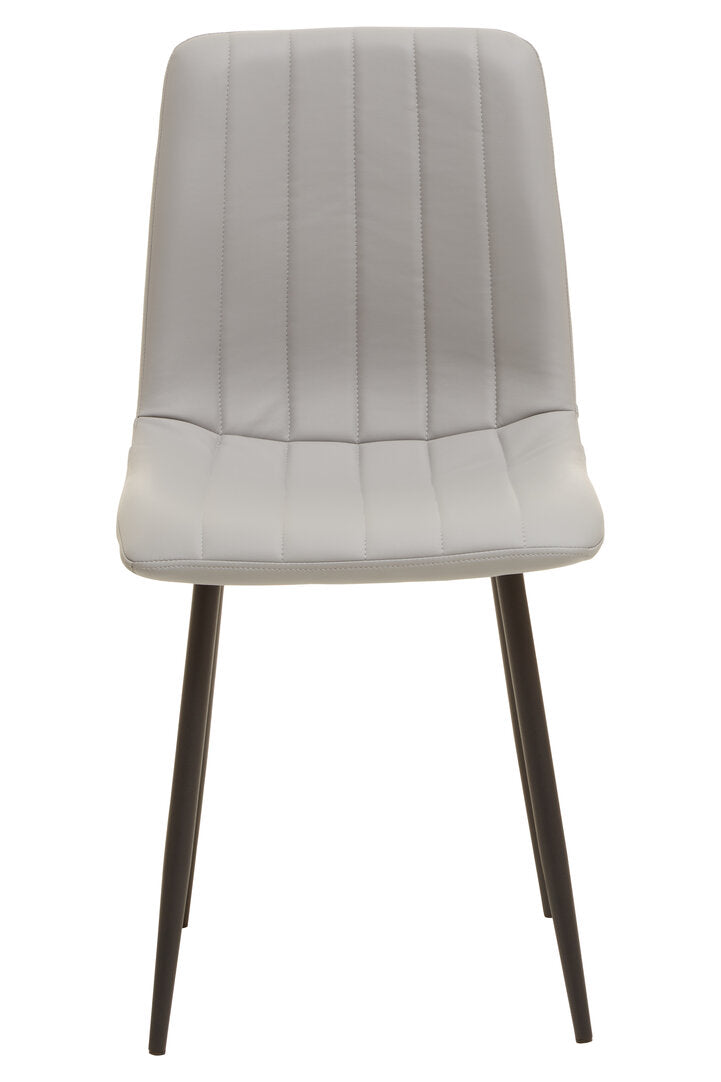 Loxley Set Of 4 Light Grey Dining Chairs