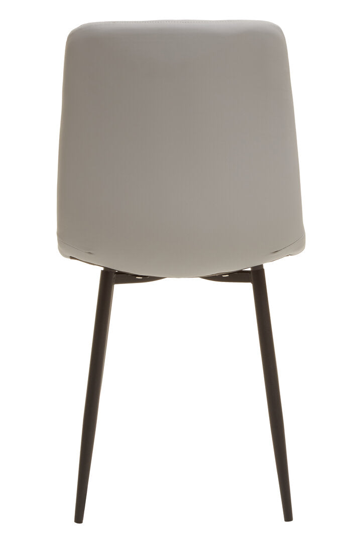 Loxley Set Of 4 Light Grey Dining Chairs