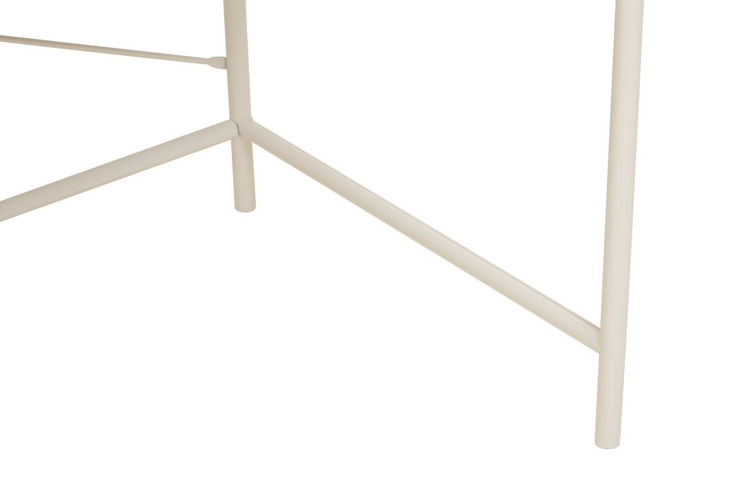 Penzance Light Oak Veneer Desk With Drawers