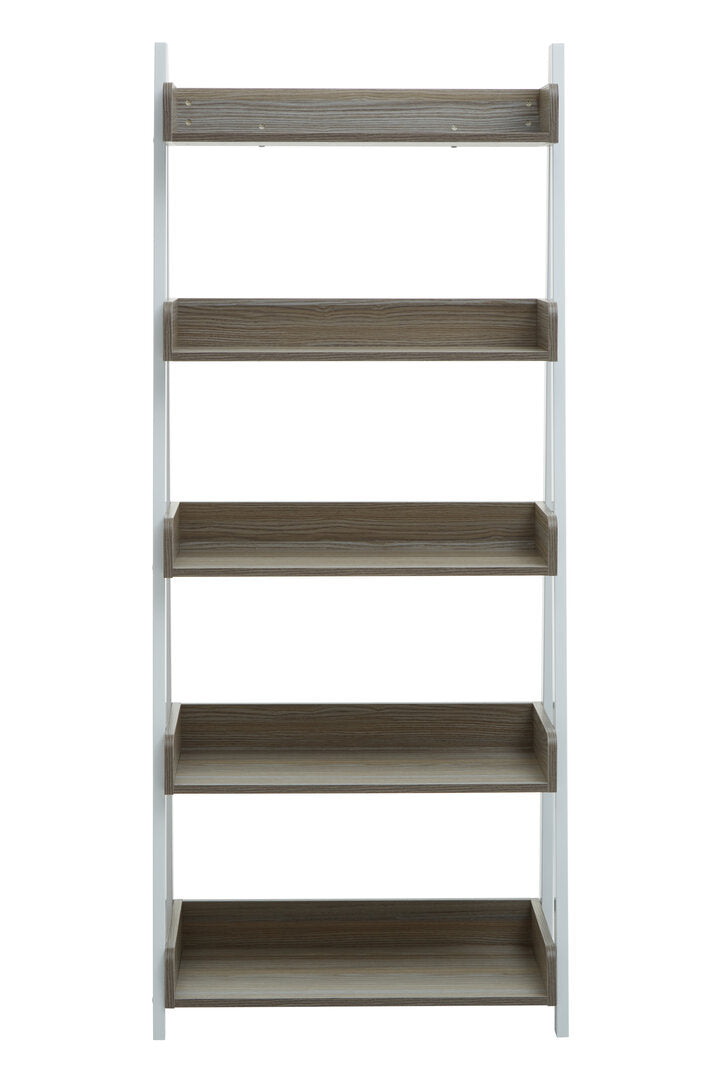Penzance Five Tier Oak Effect Shelf Unit