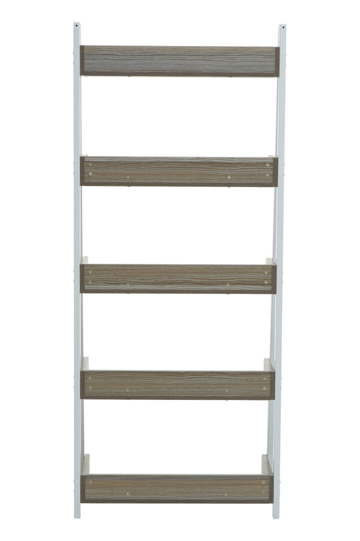 Penzance Five Tier Oak Effect Shelf Unit