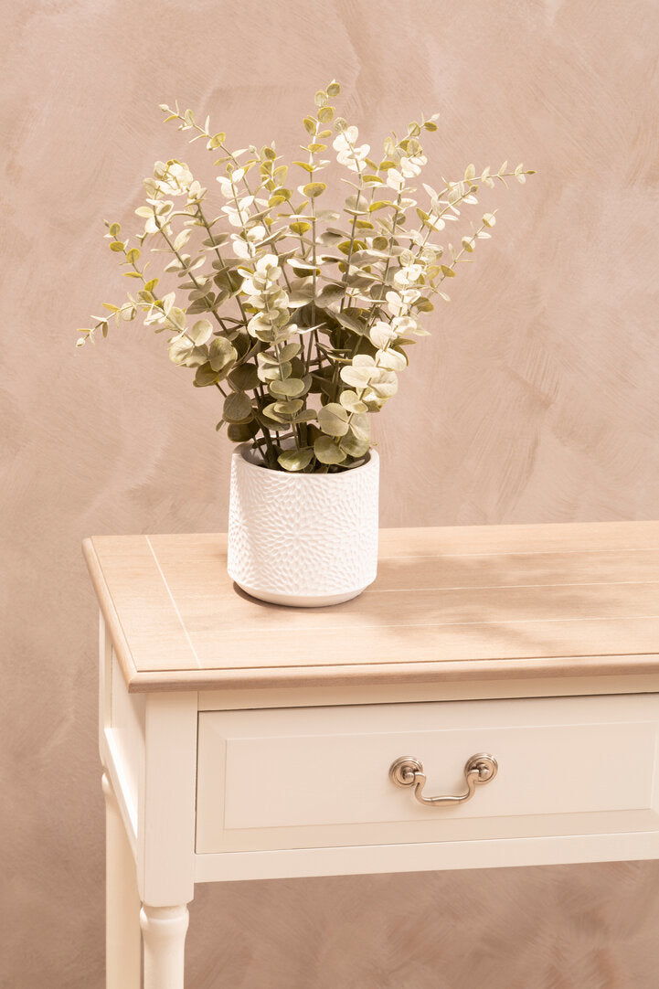 Savoy 2 Drawer Ivory Console Table