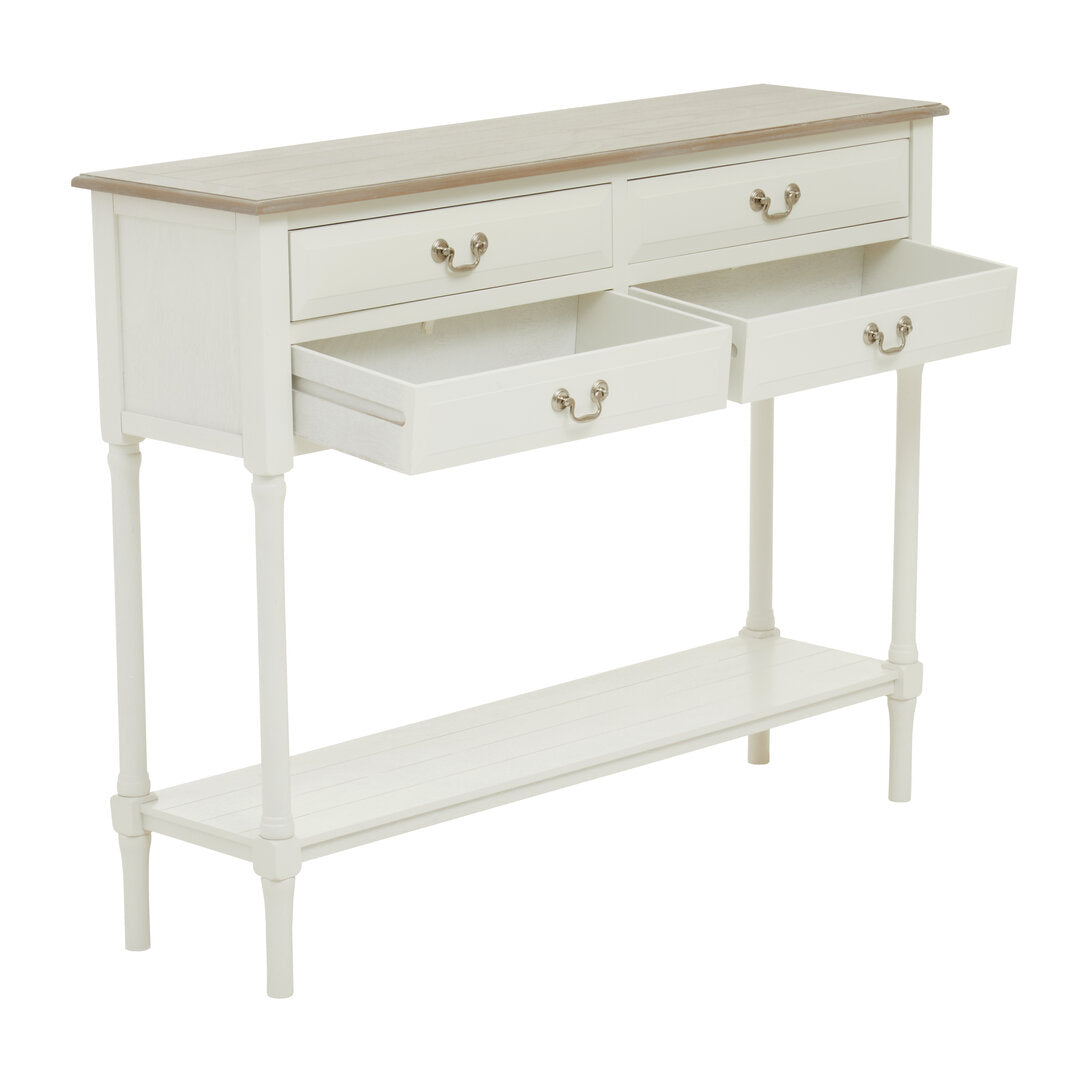 Savoy 4 Drawer Console Table