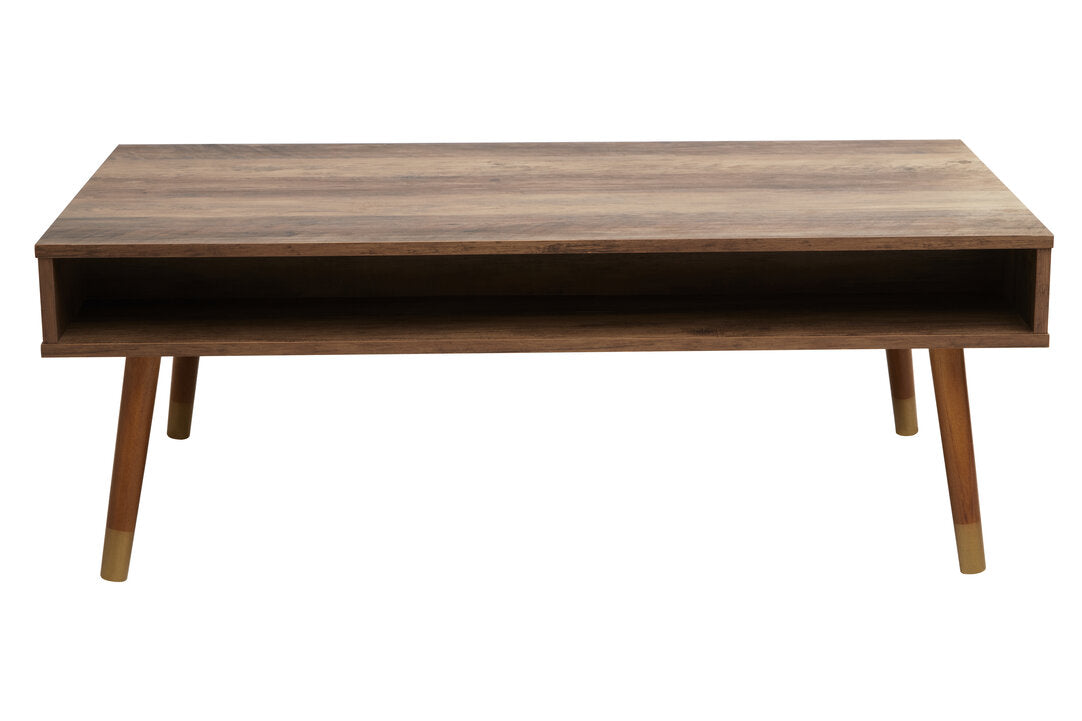 Mayfair Wood Veneer Coffee Table with 2 Drawers