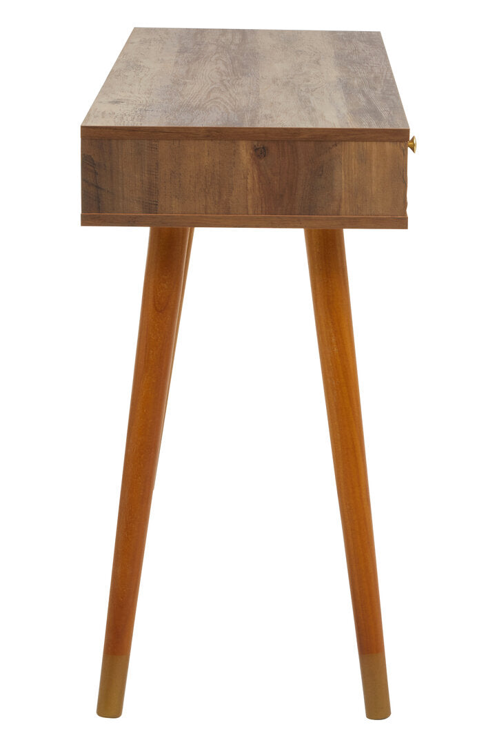 Mayfair Wood Veneer Console Table with 2 Drawers