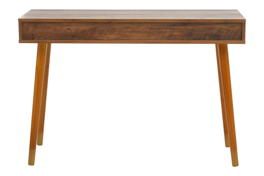 Mayfair Wood Veneer Console Table with 2 Drawers