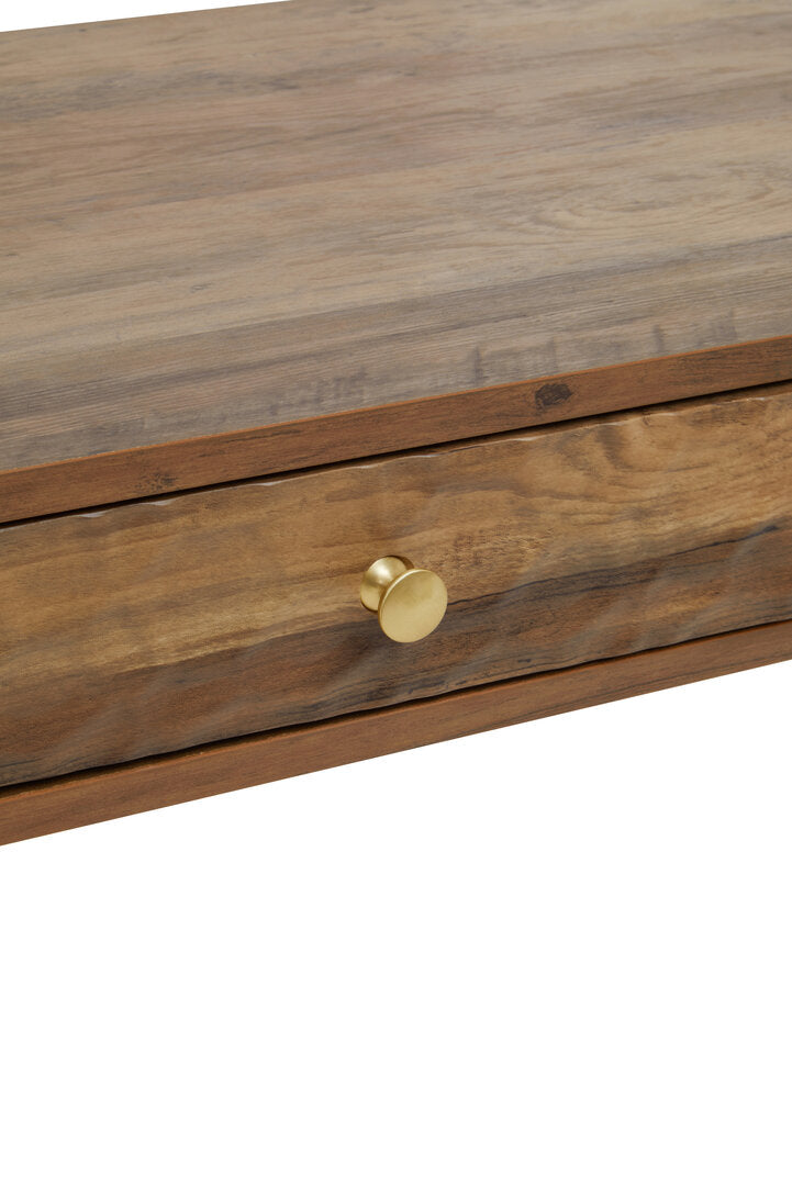 Mayfair Wood Veneer Console Table with 2 Drawers