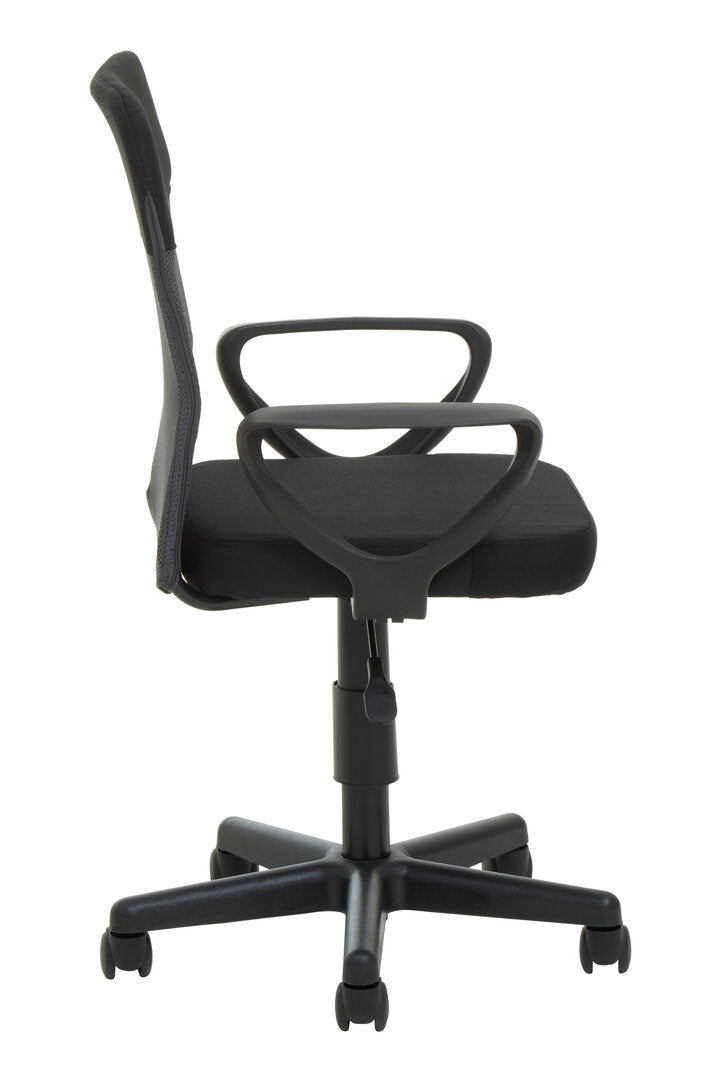 Windsor Black And Dark Grey Home Office Chair