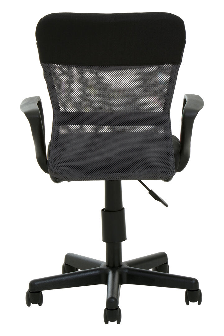 Windsor Black And Dark Grey Home Office Chair