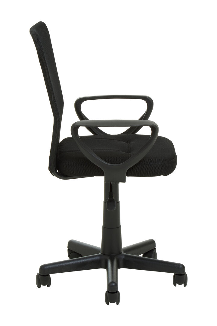 Windsor Black Tapered Back Home Office Chair