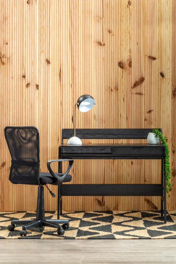 Windsor Black Tapered Back Home Office Chair