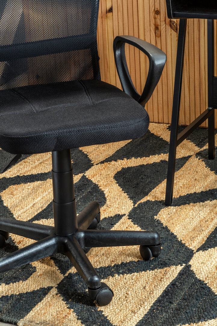 Windsor Black Tapered Back Home Office Chair