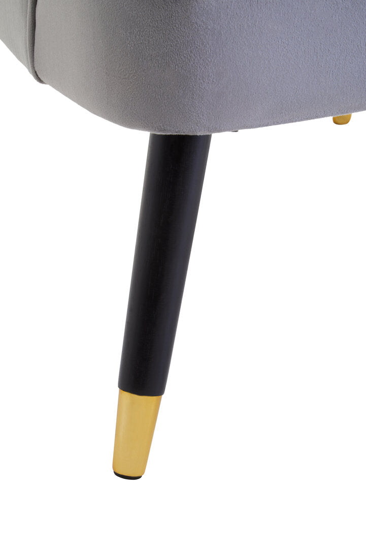 Regent Mink Velvet Accent Chair