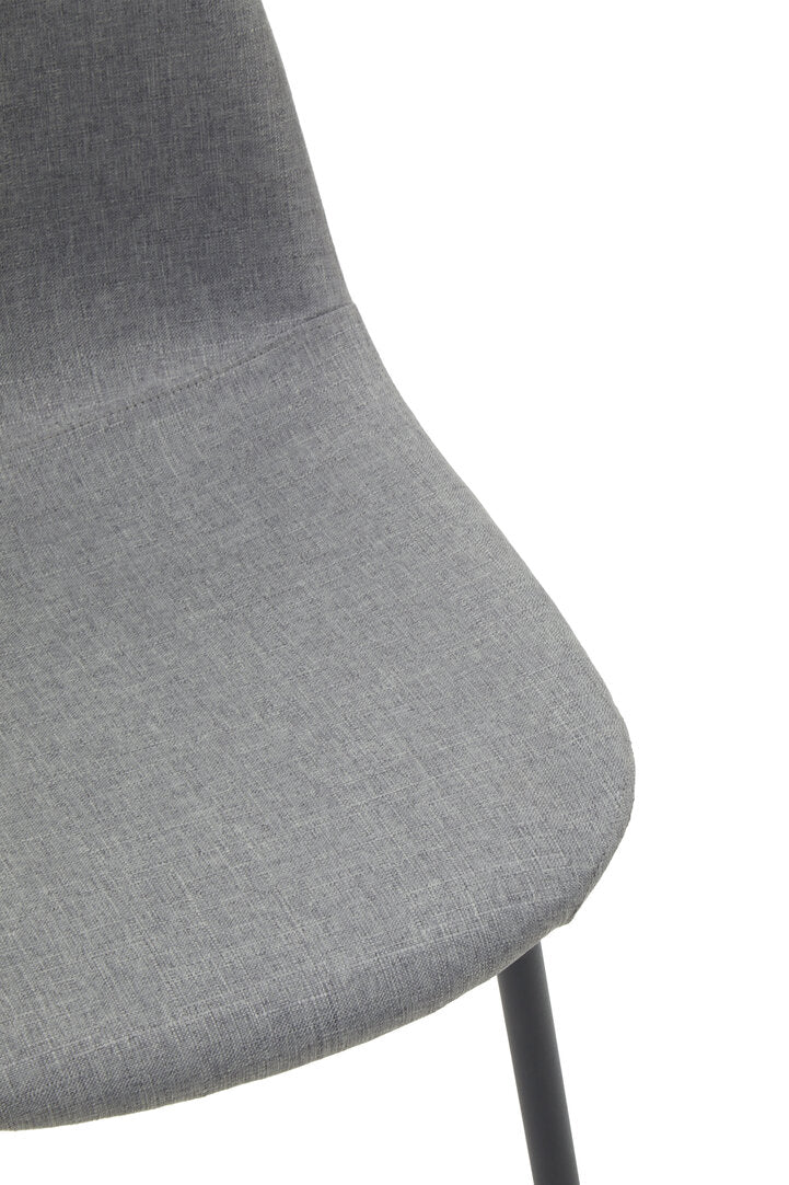 Sorrento Mink Fabric Dining Chair