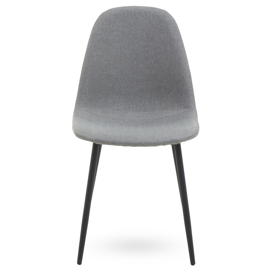 Sorrento Mink Fabric Dining Chair