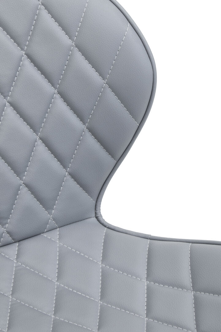 Florence Grey And White Home Office Chair