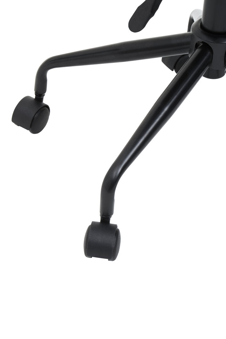 Florence Black Armless Home Office Chair