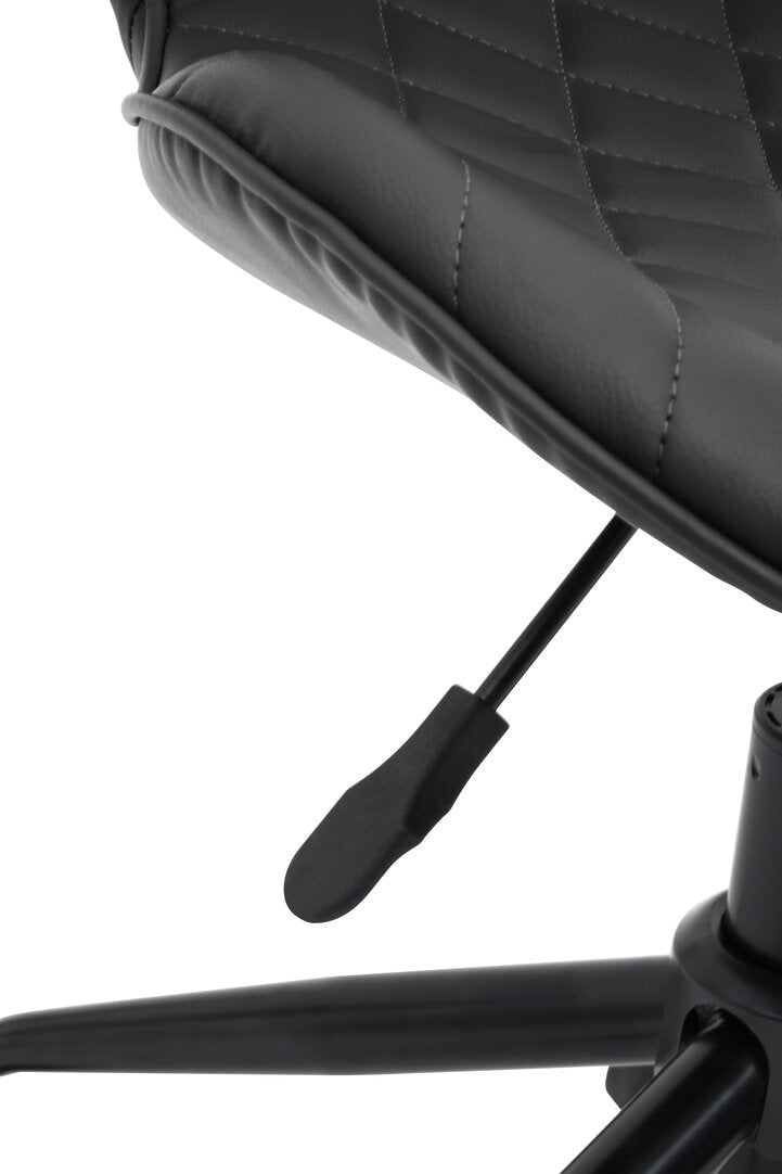 Florence Black Armless Home Office Chair