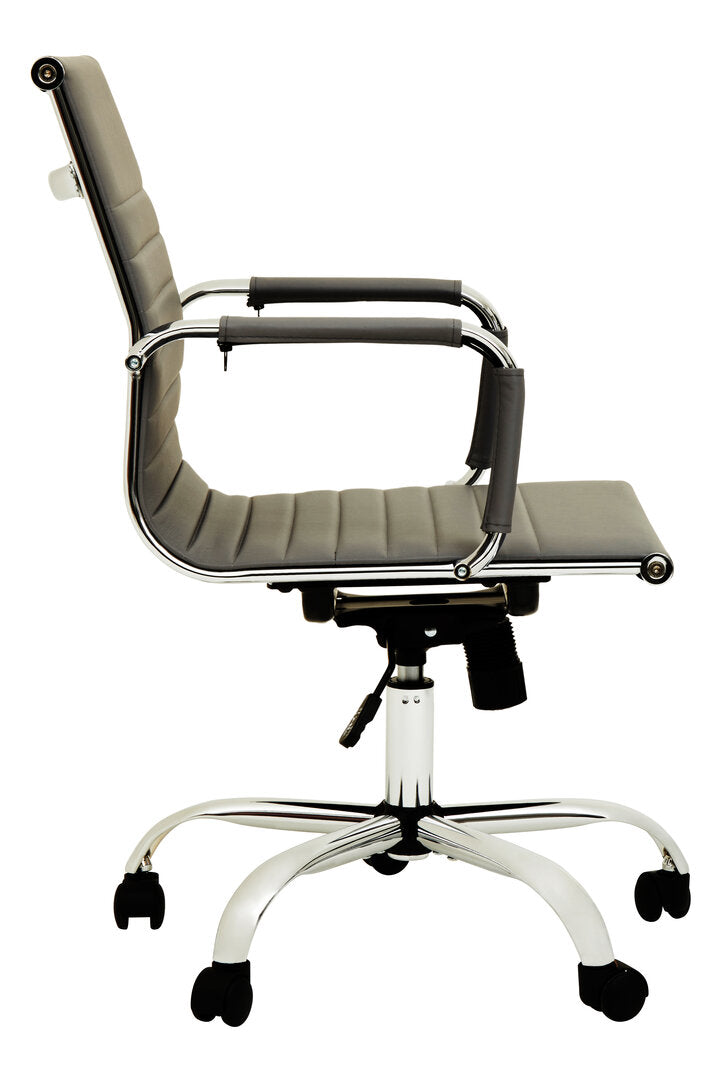 Florence Black Low Back Home Office Chair