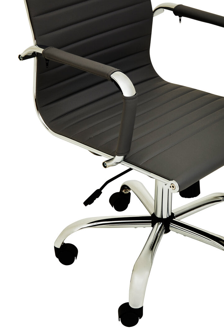 Florence Black Low Back Home Office Chair