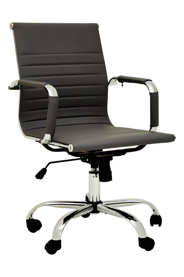 Florence Black Low Back Home Office Chair
