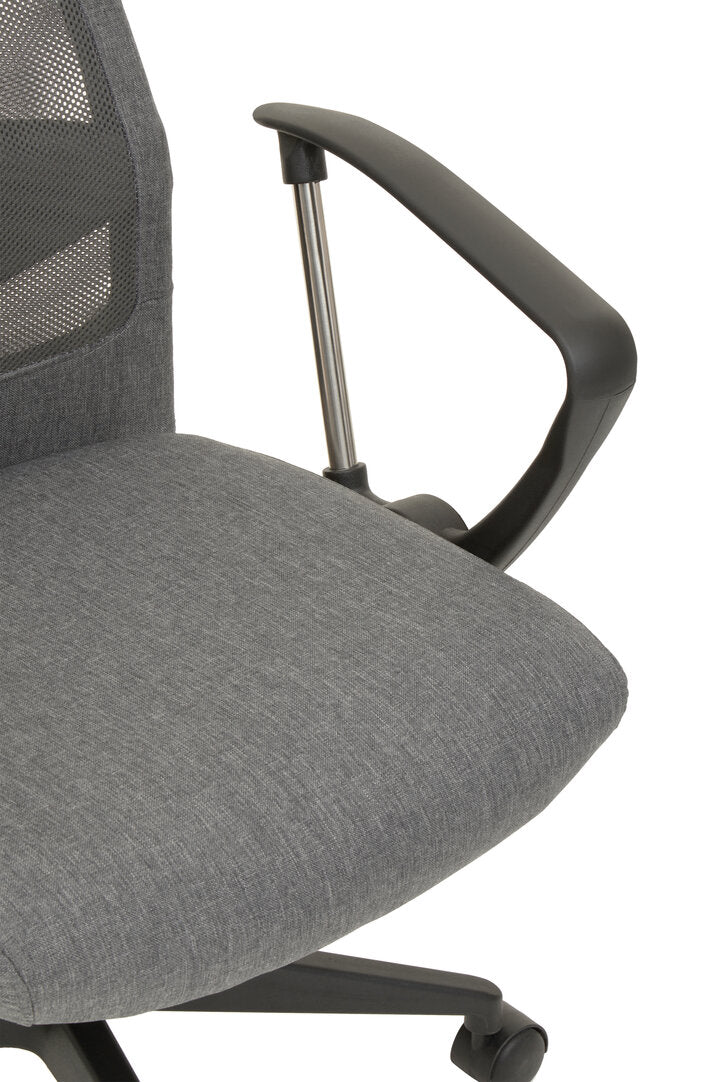 Florence Grey Mesh And Fabric Home Office Chair