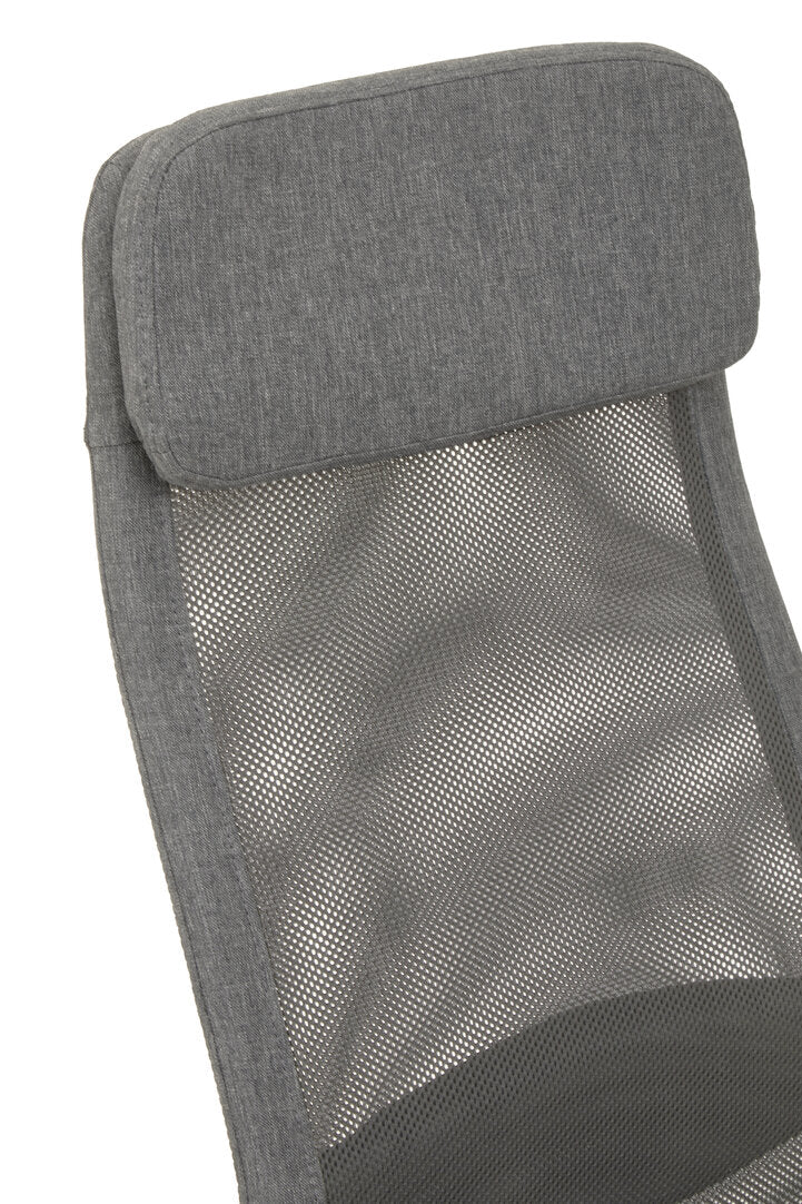 Florence Grey Mesh And Fabric Home Office Chair