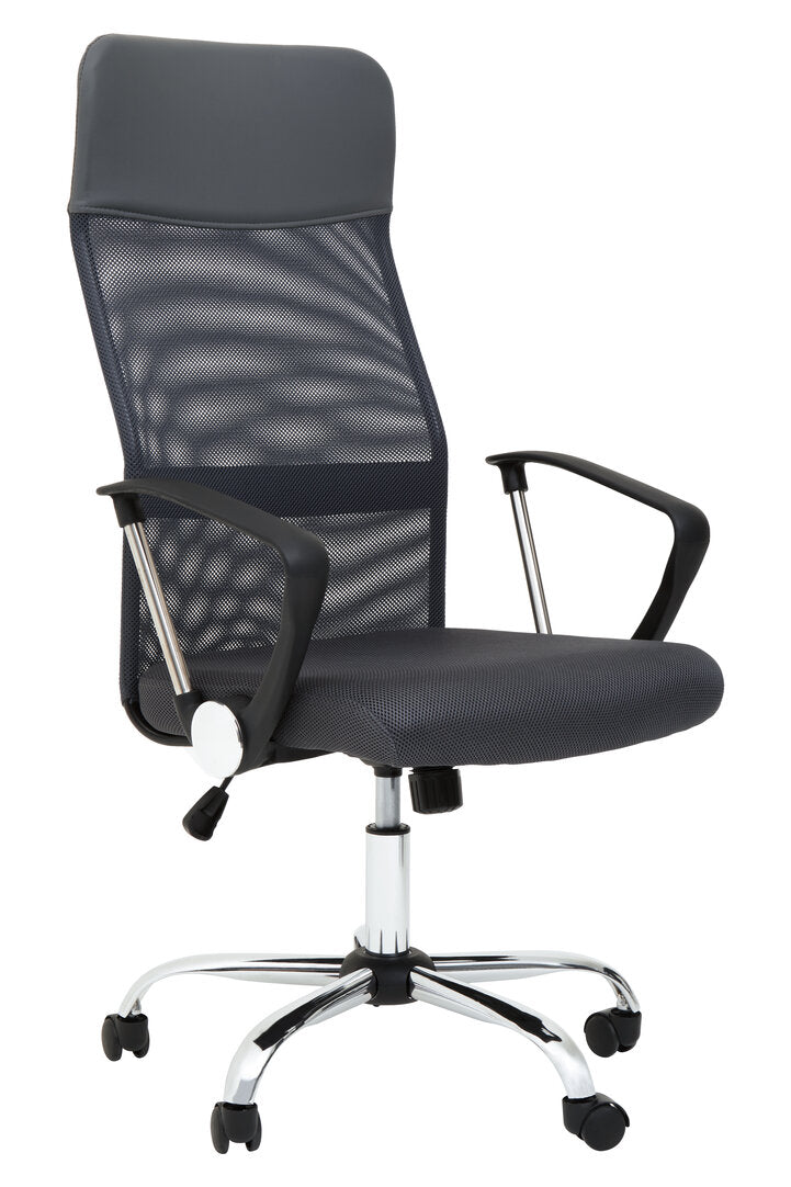 Florence Grey Mesh Home Office Chair