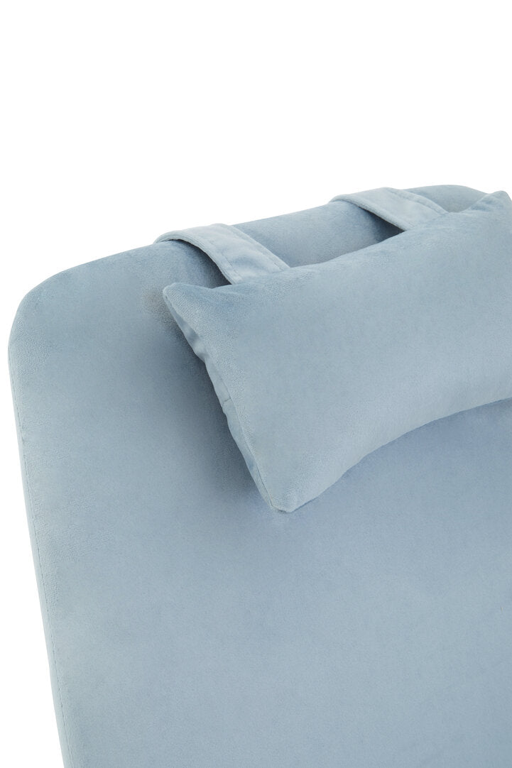 Richmond Blue Velvet Rocking Chair