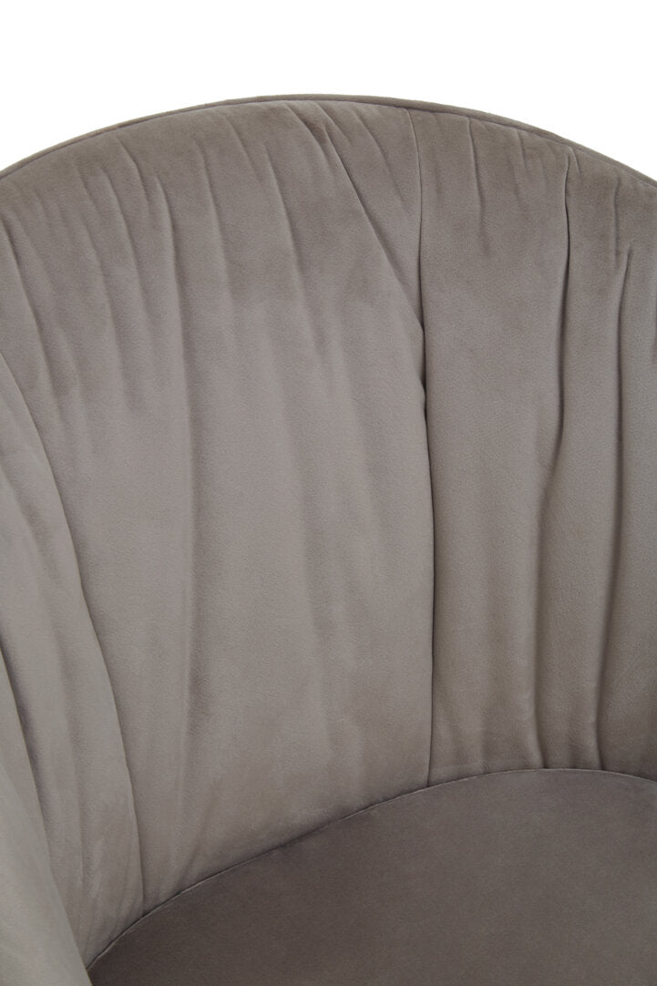 Lisbon Mink Velvet Dinner Chair