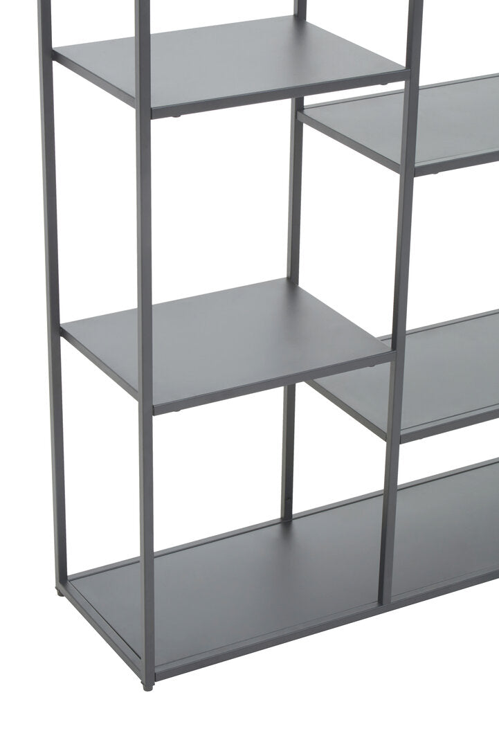 Oxford Grey Metal Multi Shelf Unit