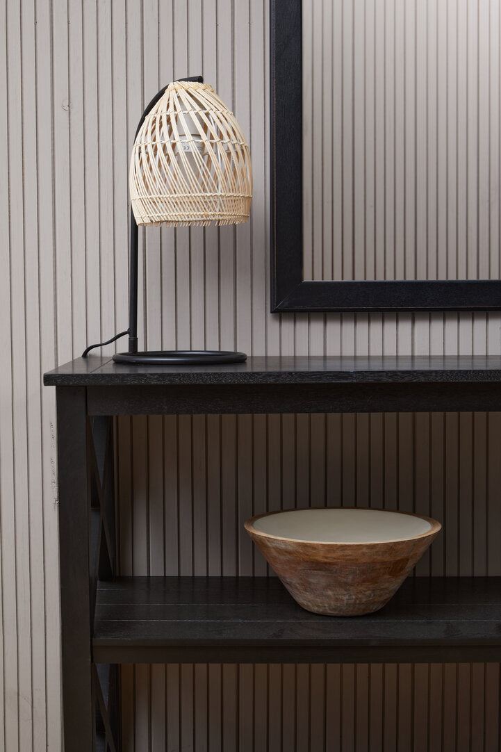 Savoy Three Shelf Large Black Bookcase