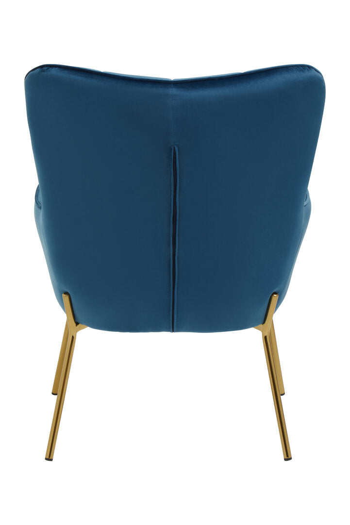Richmond Blue Velvet Chair