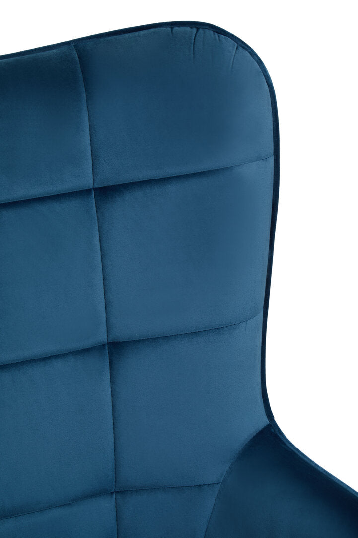 Richmond Blue Velvet Chair