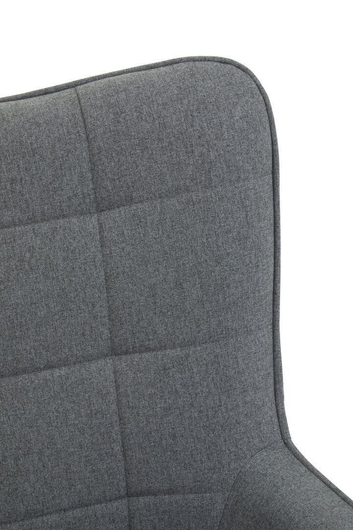 Richmond Grey Fabric Armchair