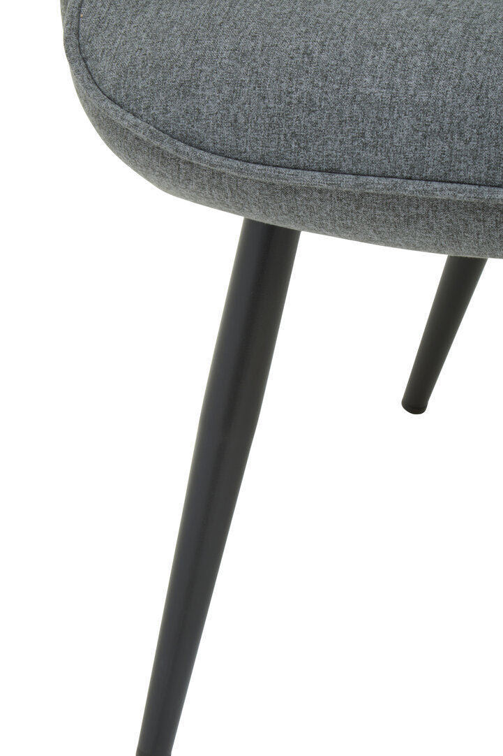 Richmond Grey Fabric Armchair