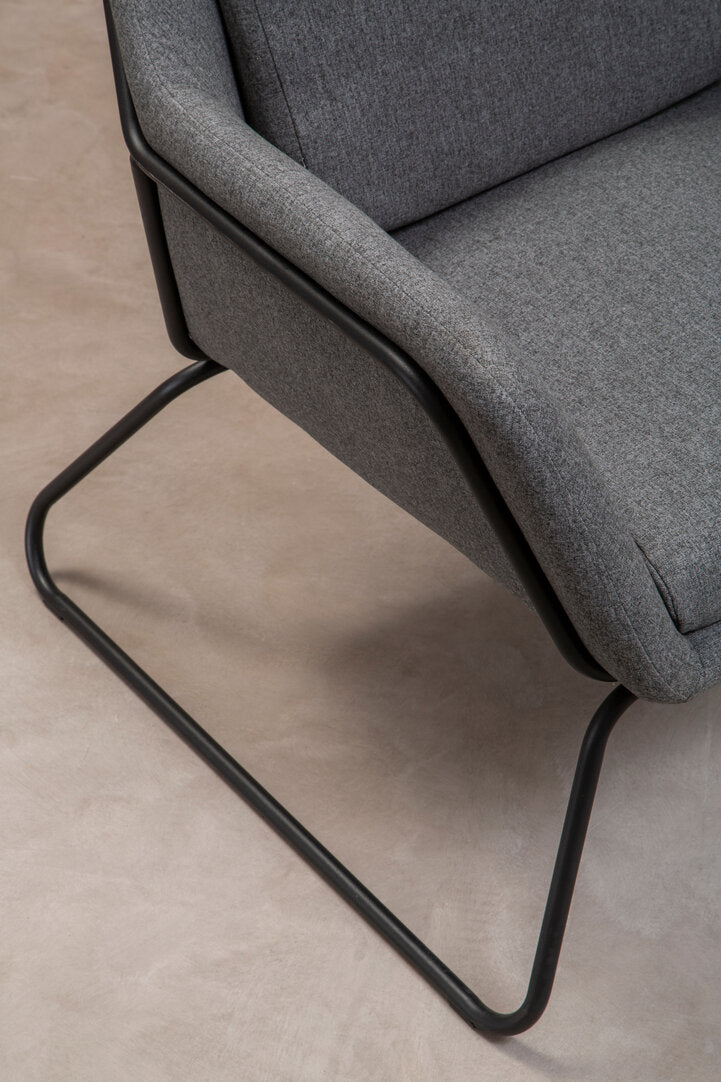 Richmond Grey Fabric Chair