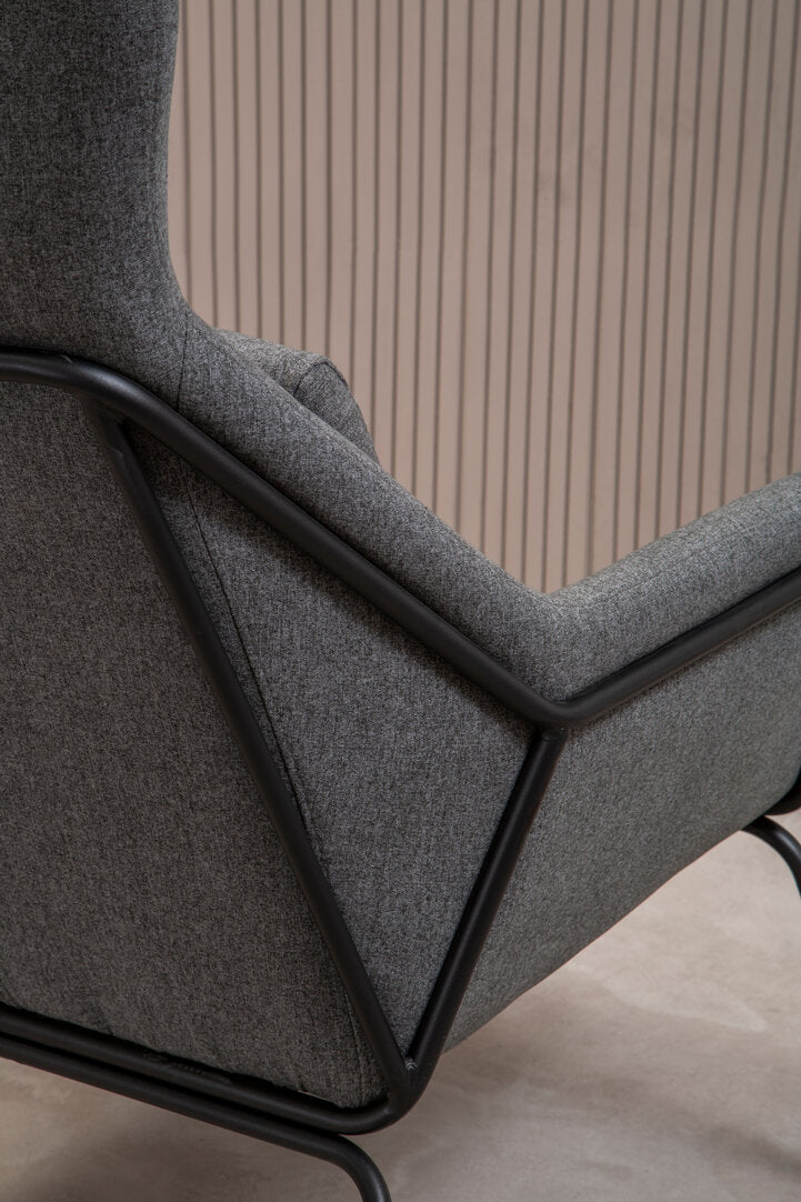 Richmond Grey Fabric Chair