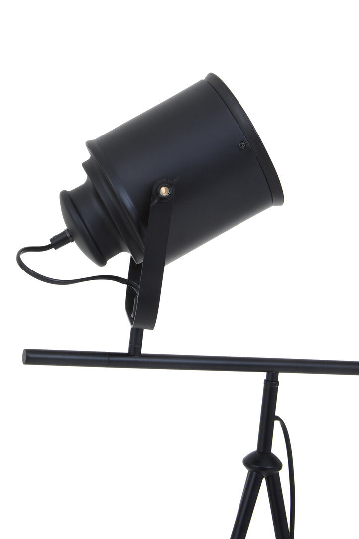 Richmond Two Spotlight Matte Black Tripod Floor Lamp