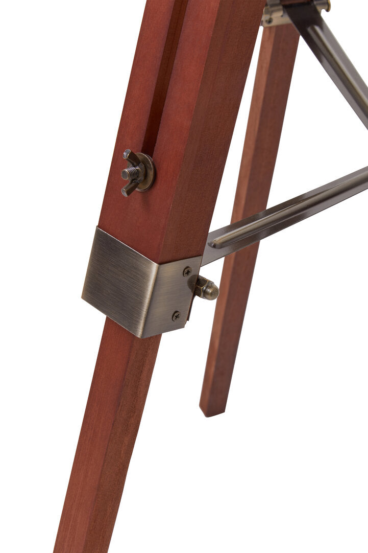 Seville Tripod Floor Lamp With Brown Base