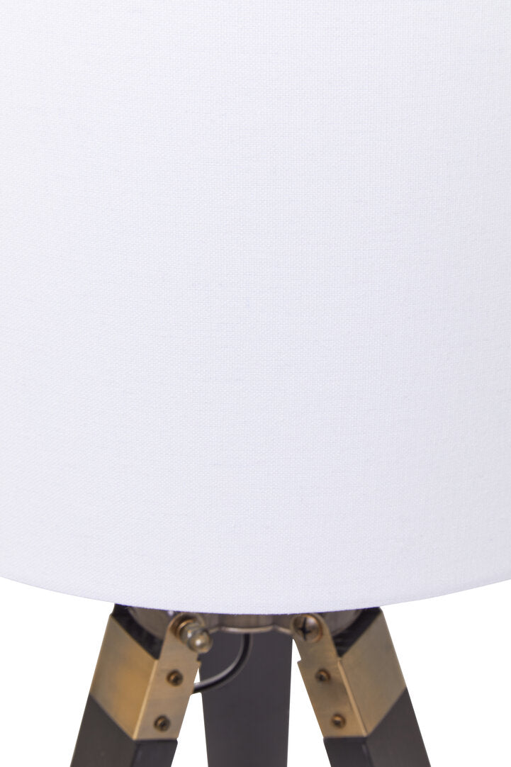 Seville Tripod Table Lamp With Black Base
